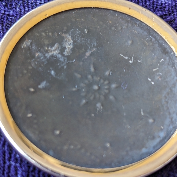 Vintage Handmade Arabic Damascene Pendant With Real Natural 24K Gold - Picture 7 of 12